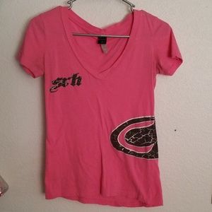 SRH Pink tee women